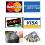 We accept Payments of: MasterCard, American Express, Visa, Discover, Linx, Cash We accept Payments of: MasterCard, American Express, Visa, Discover, Linx, Cash